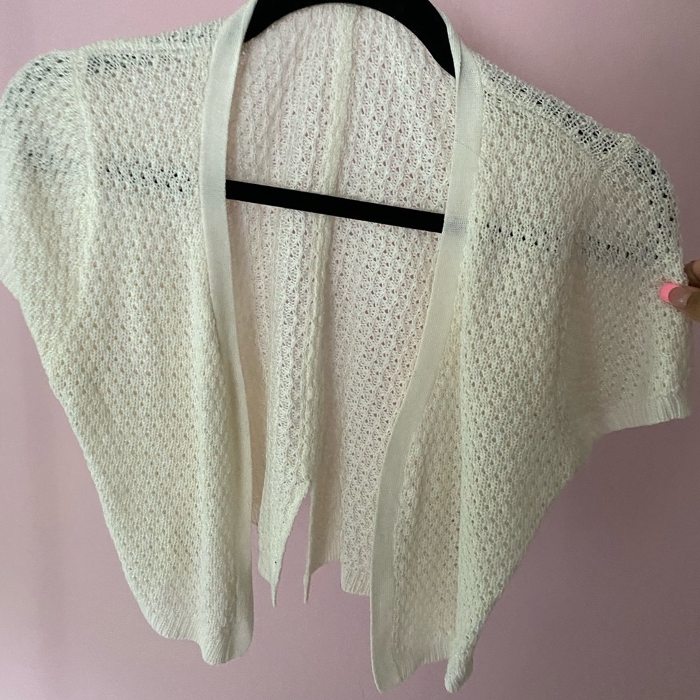 open sweater